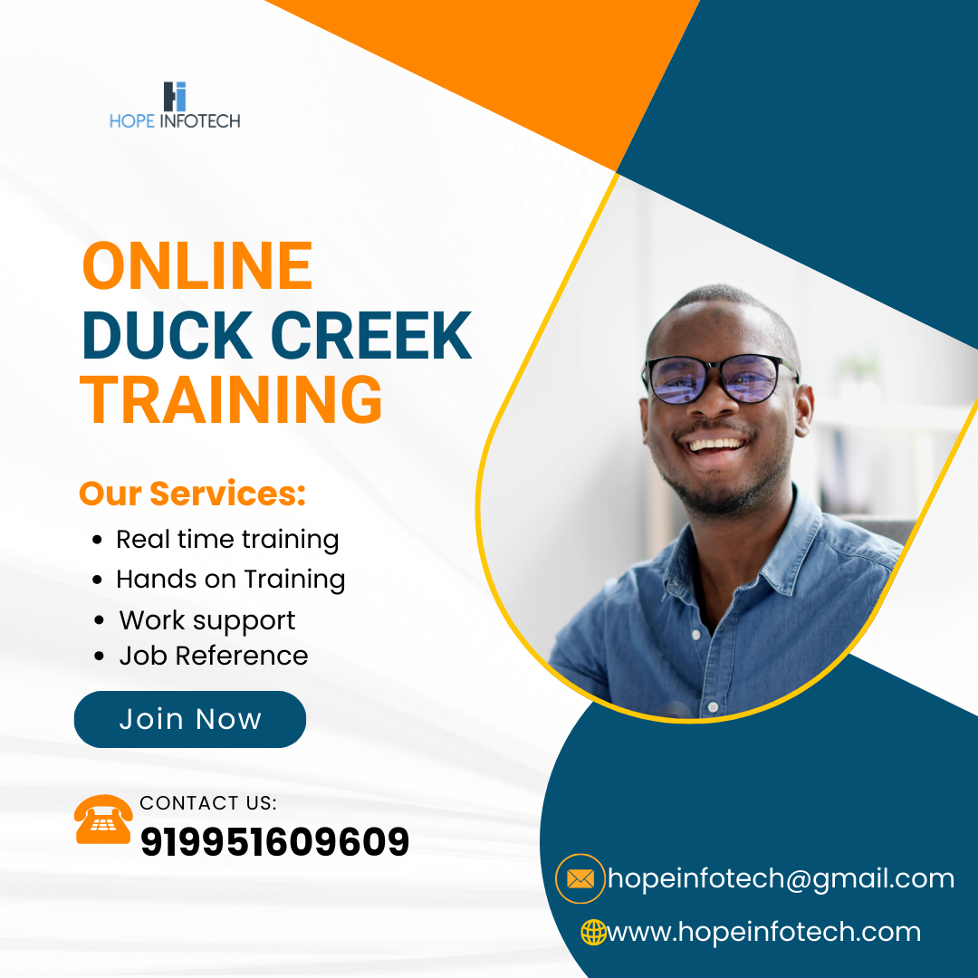 Duck creek online training